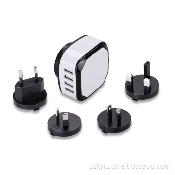 2017 hot newest novelty cell phone charger with world plugs Travelling charging kit